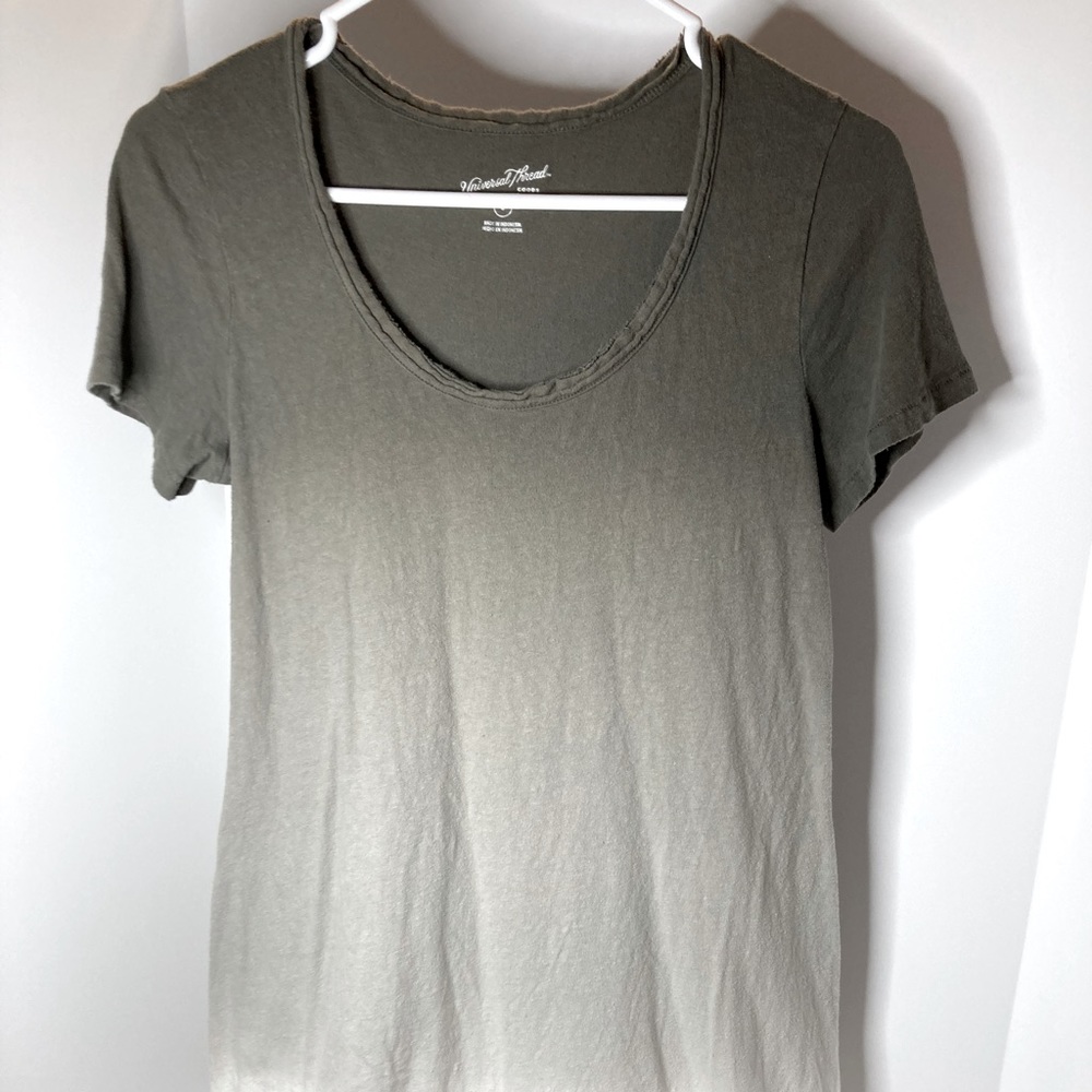 Ombré Wash T-shirt Dress